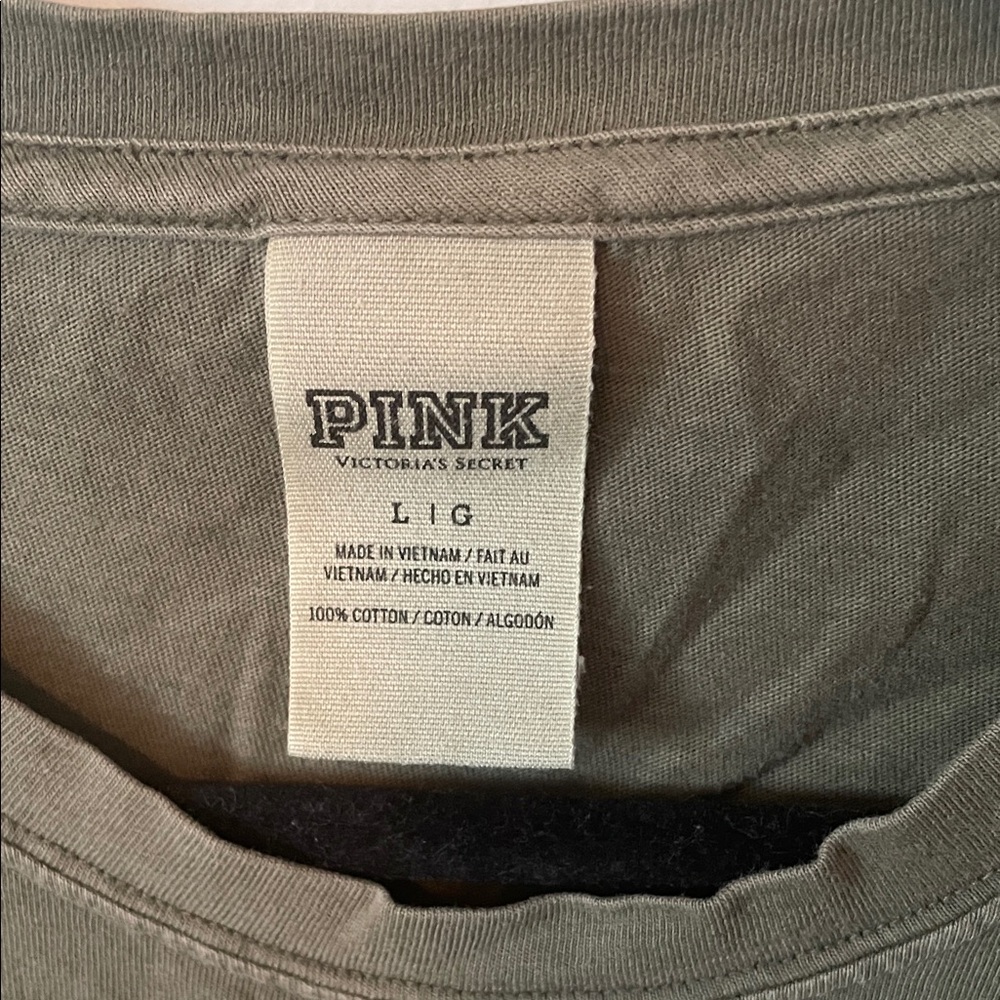 PINK Victoria's Secret Long Sleeve Tee - Picture 2 of 3